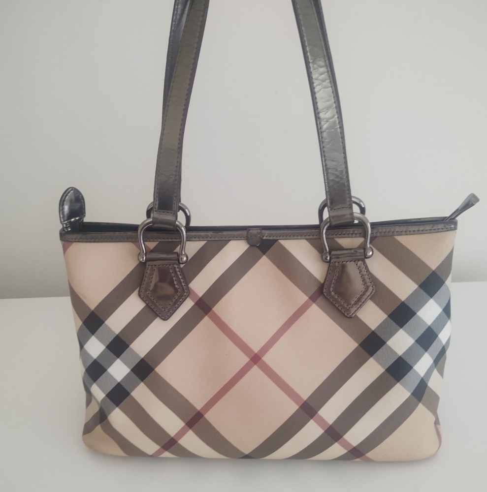Burberry Nova Check Medium Tote